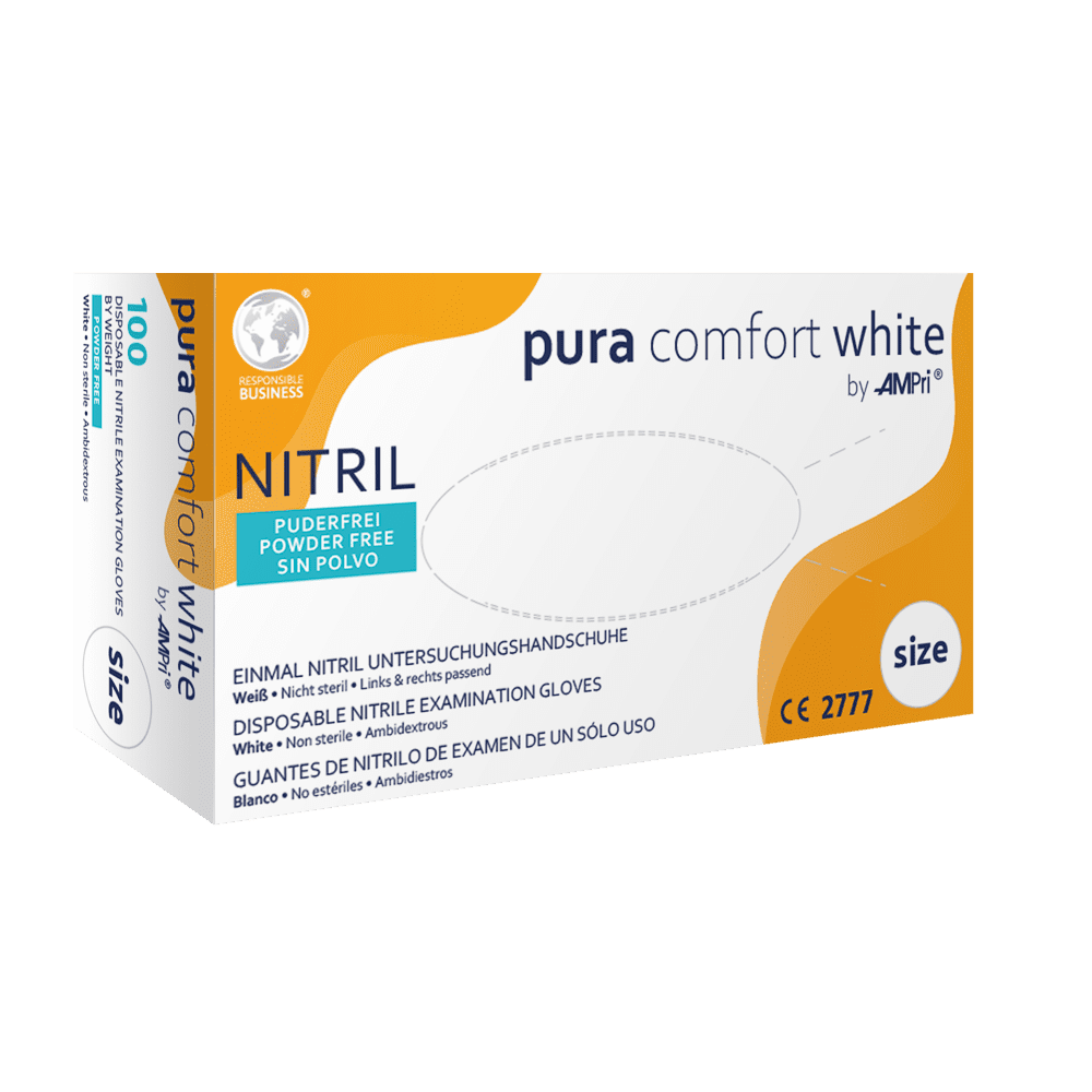 Pura Comfort WHITE, Nitril