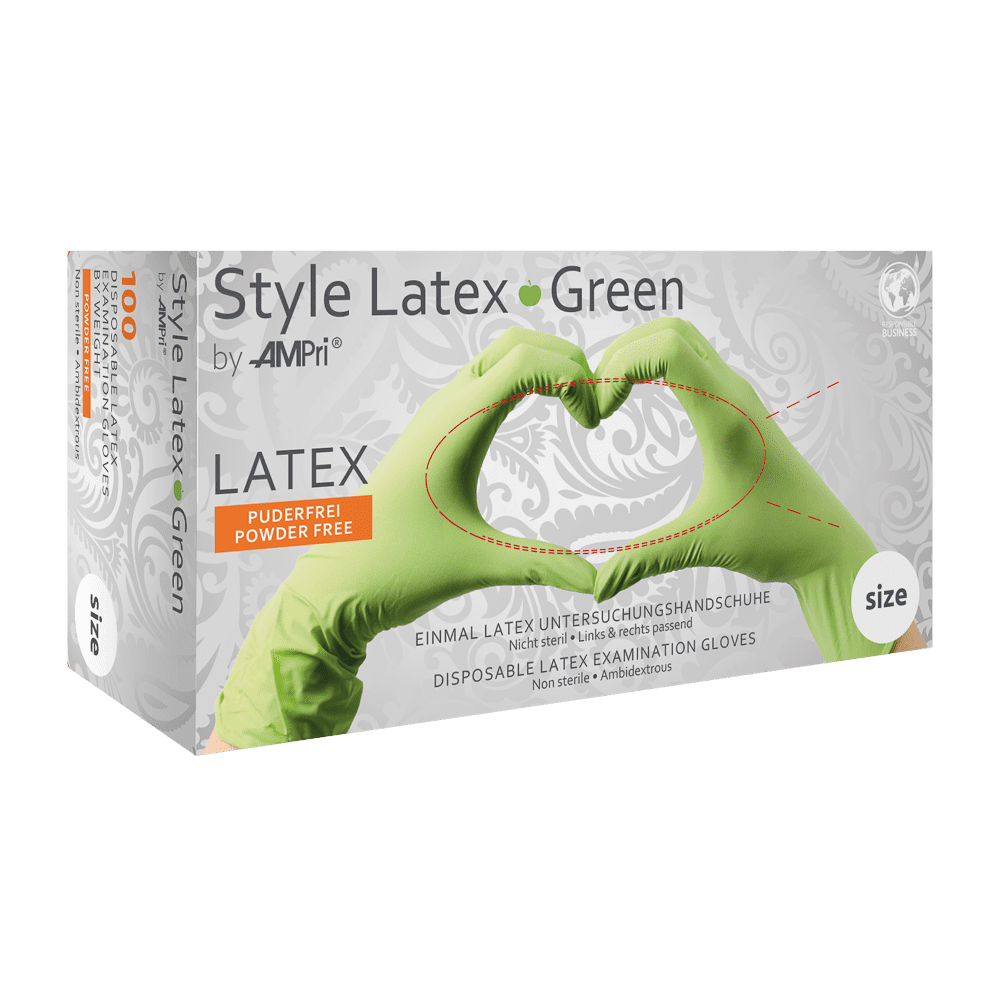 Style Latex, Latex, puderfrei