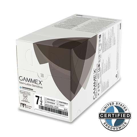 GAMMEX Non Latex Sensitive Inner Box Horizontal Ergo