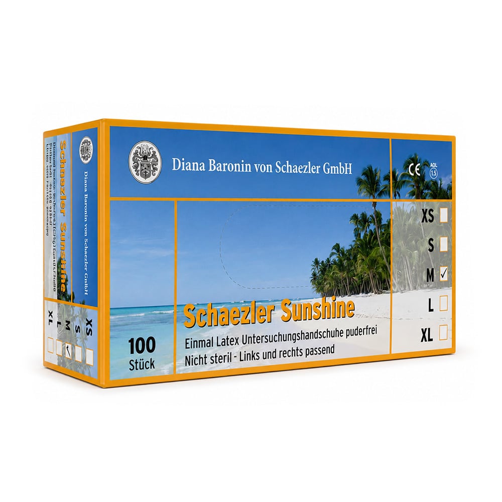 Schaezler Sunshine, Latex, puderfrei